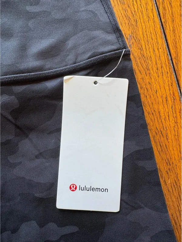 Lululemon Align High Rise 25” Heritage Camo Black H3DC Size 8 NWT - Image 5