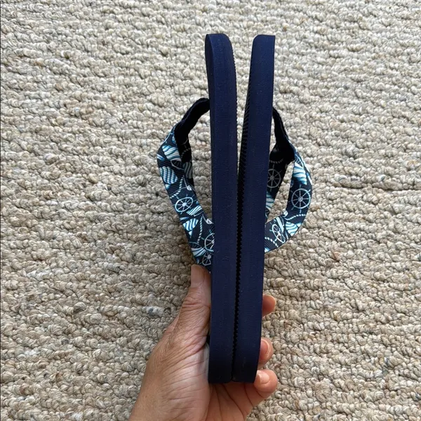 Vera Bradley Navy Flip Flops - Image 11
