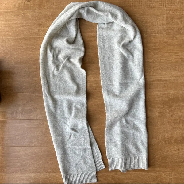 J. Crew Beige Wool Blend Scarf, One Size - Image 6