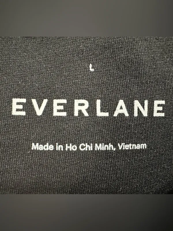 Everlane THE DREAM KICK FLARE PANT size Large black front pleat - Image 7