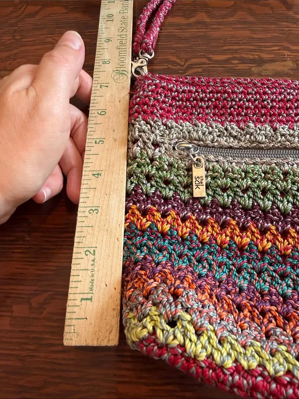 The Sak Colorful Rainbow Woven Crochet Bag - Image 11
