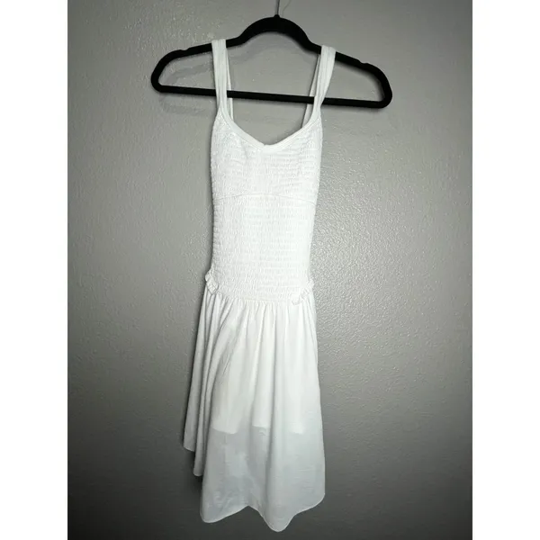 Free People Movement Smockin Hot Dress White Size M NWOT $128 retail - Image 4