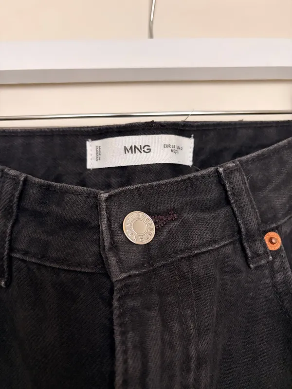 MANGO Danila High Rise Wide Leg Jeans - Image 5
