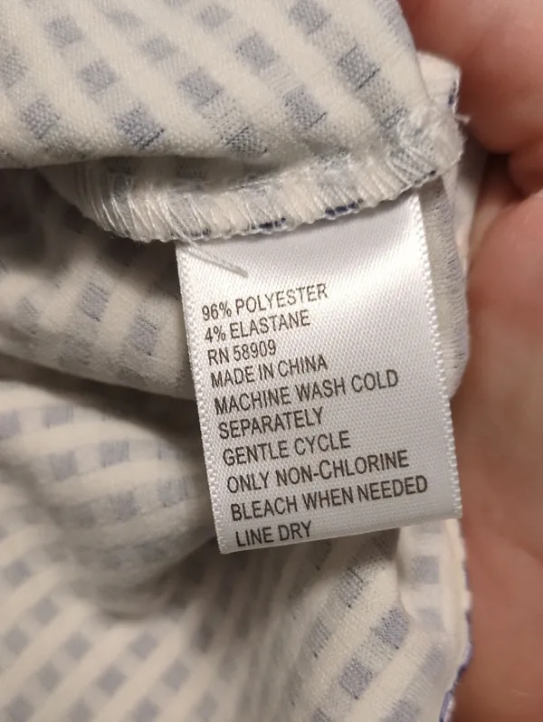Cremieux Gingham Print Dress Size XS - Image 3