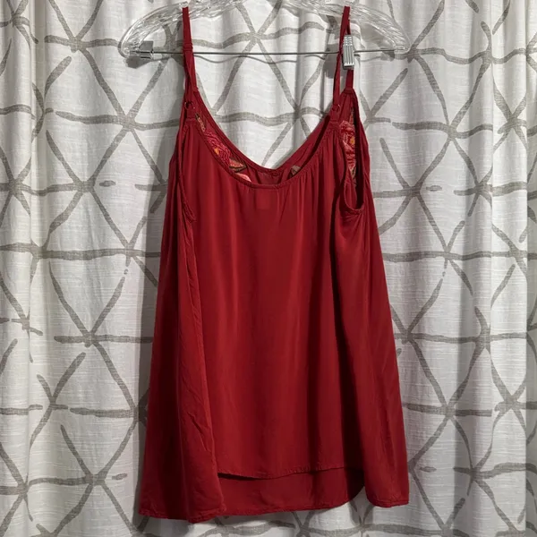 Torrid Embroidered Floral Tank Top - Image 6