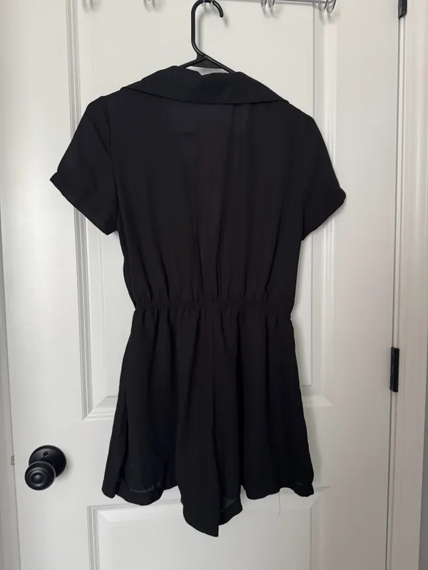 Black That’s So Fetch Romper - Image 3
