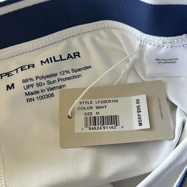 Peter Millar Medium Francoise Court Skort Activewear UPF 50+ Built-In Shorts New - Image 4
