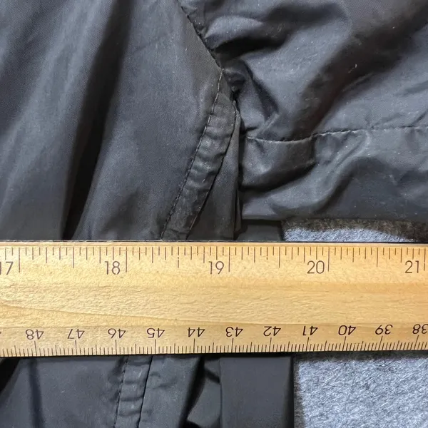 Michael Kors Packable Windbreaker Jacket Travel Lightweight‎ Black Size M - Image 5
