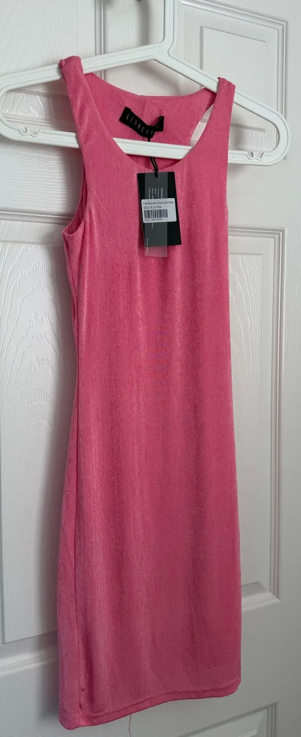 Princess Polly Lioness Everlast Hot Pink Mini Bodycon Dress - Image 2