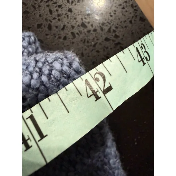 Offline by Aerie Snow Day Jogger Sweat‎ pants Textured Blue Drawstring Women L - Image 6