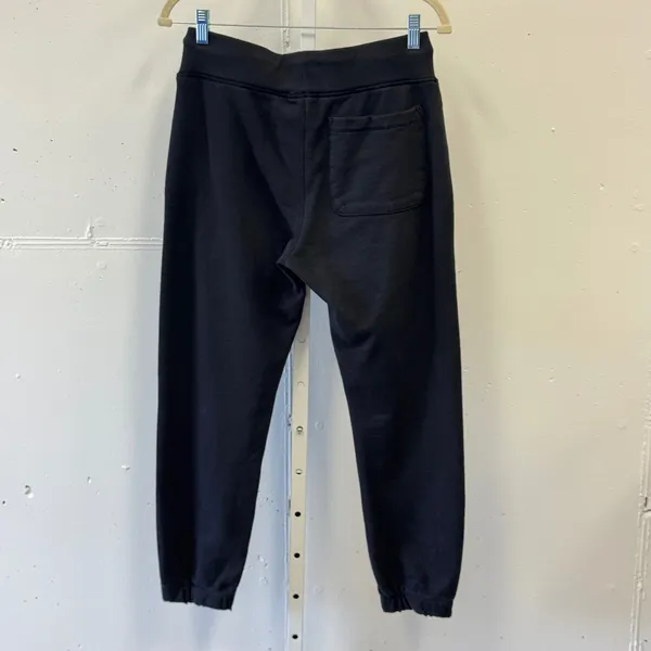Leallo Cotton Sweatpants Joggers Drawstring Pockets Size Small Charcoal Gray - Image 2