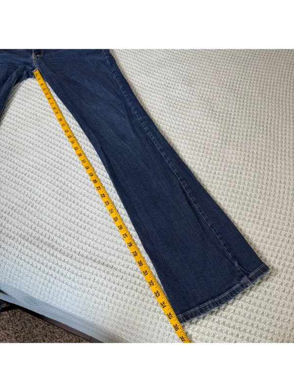 Wrangler Boot Cut Jeans Women Juniors 11/12x36 Embellished Cowgirl Western Rodeo - Image 7