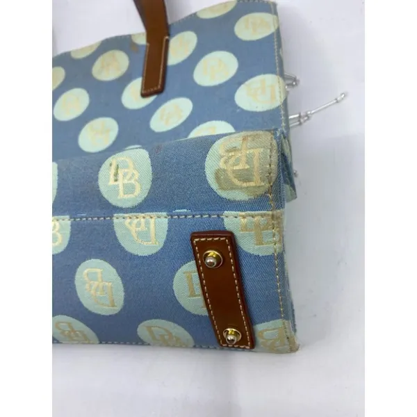 DOONEY & BOURKE Blue Brown Shoulder Bag Customized - Image 8