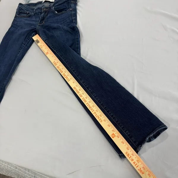 Abercrombie & Fitch The A&F Boot Dark Wash Jeans 10R W30‎ L33 Bootcut Flare - Image 8
