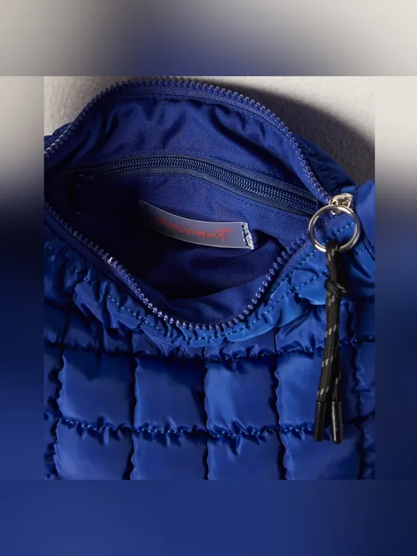 NWT Free People FP Movement Quilted Baby Carryall Sling Bag athletic blue - ALL - Image 7