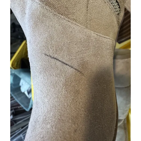 GENTLE SOULS - Emily Suede Side Zip Boot Size 8.5 Tan - Image 6