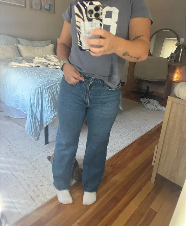 Abercrombie High-Rise 90s Relaxed Curve Love - Image 2