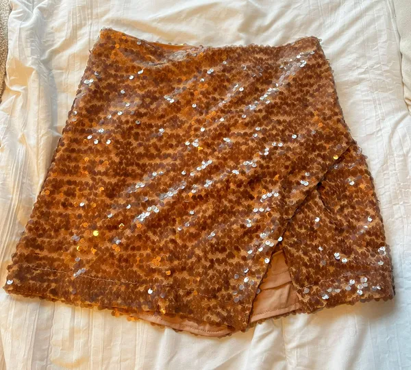 Revolve ASTR the Label Romina Sequin Skirt - Image 4