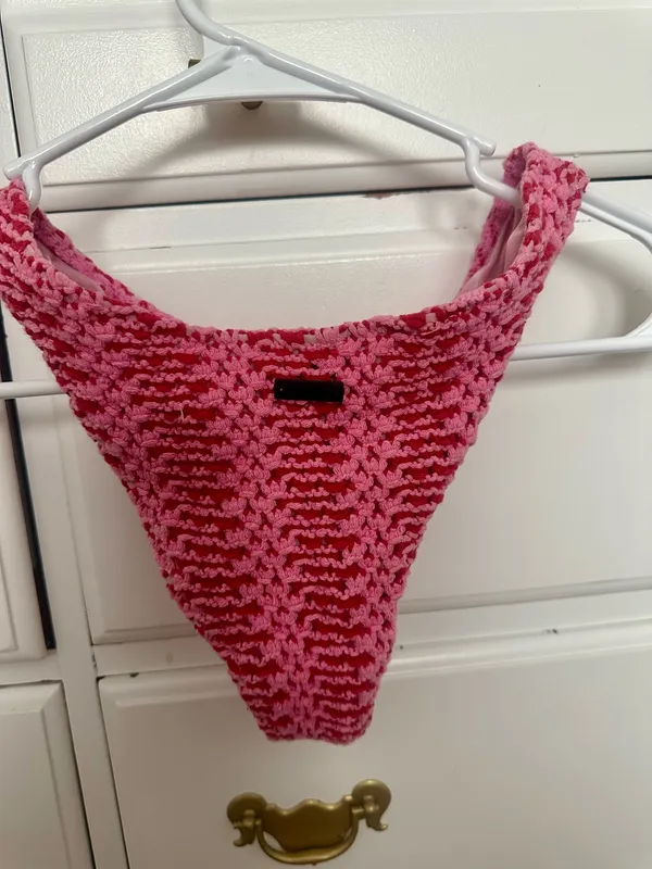 Crochet Triangl Bikini Set - Image 9