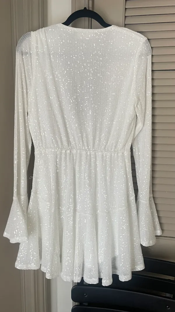 Showpo Mini Long Sleeve Dress - Image 3