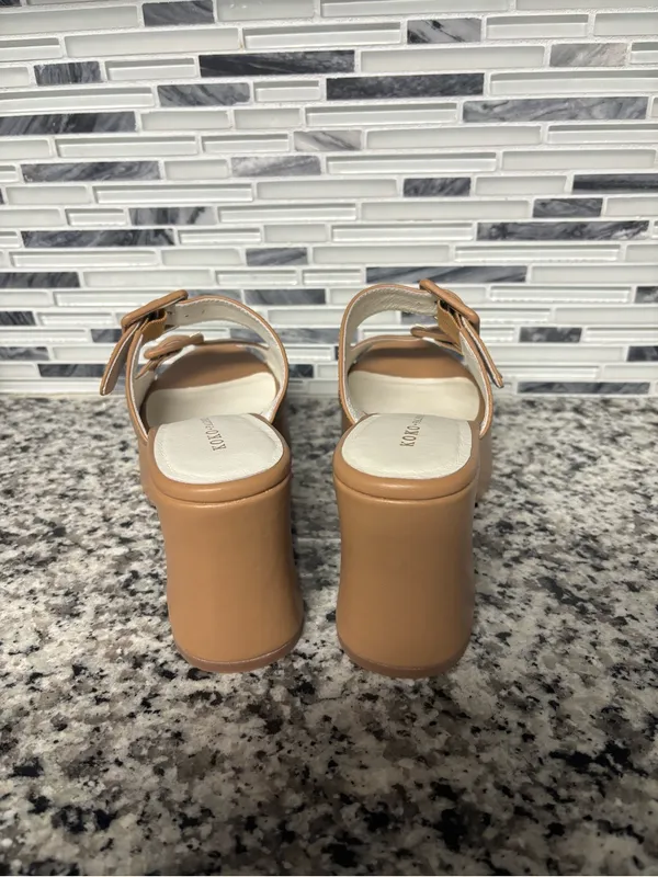 NEW Koko + Palenki Downtown platform slide sandals - Image 4