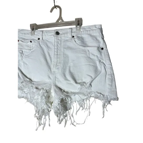 Abercrombie‎ & Fitch High Rise Mom Shorts Size 30/10 - Image 2