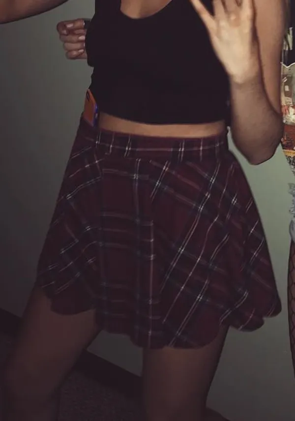 Ginger G Plaid Mini Skirt + 🆓🎁 - Image 2