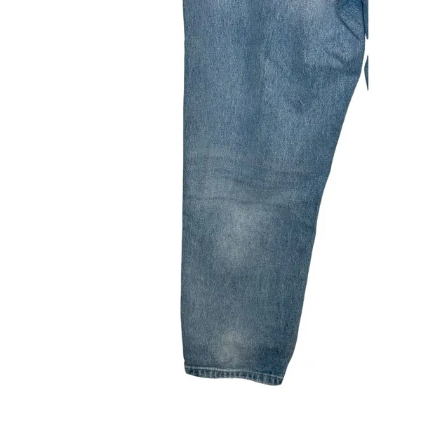 Vervet Women Jeans Distressed Tie Belted Patch Pocket Super High Denim‎ Sz. 34 - Image 8