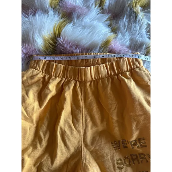 Boys Lie 1-800 Remix Pants in Yellow Size L - Image 13