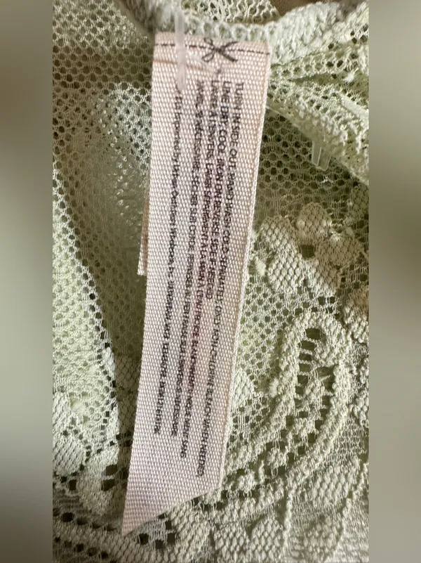 FREE PEOPLE Nolita Lace Longline Bralette NWOT - Image 4
