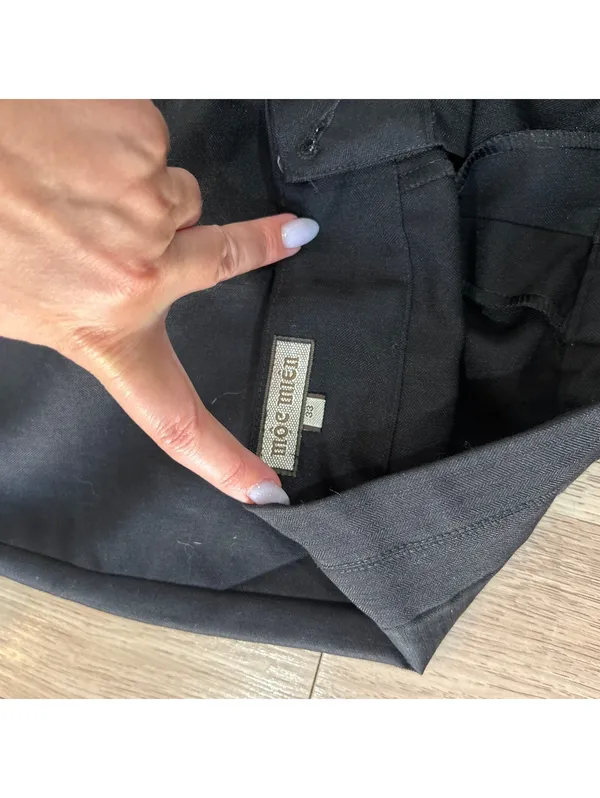 Moe Mien Women’s Black Bootcut Dress Pants Casual Preppy Office Work Size 33 - Image 4