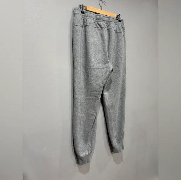 SALE! Gray Puma Elastic Waist Sweatpants Size L EUC - Image 4