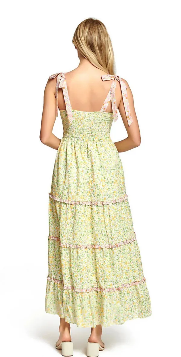 Lost + Wander Sleeveless Floral Tiered dress - Image 2