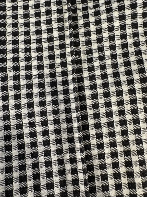 Anthropologie Maeve Gingham Capri Pants Women’s 4 High Rise Cropped Stretch - Image 10