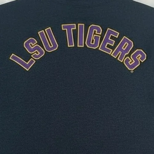 PINK‎ Victoria's Secret LSU Tigers Sequins Quarter Zip Sweatshirt Women's Small - Image 6