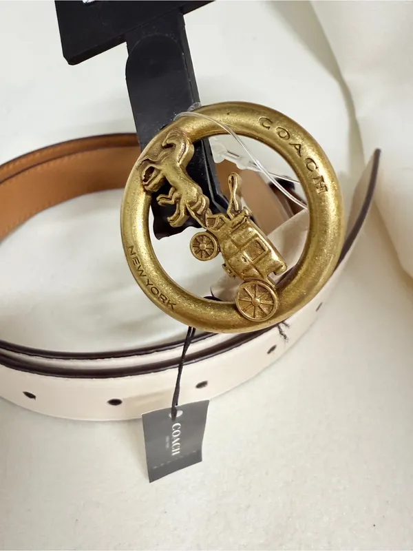 coach Horse And Carriage Belt f78181 size m - Image 2