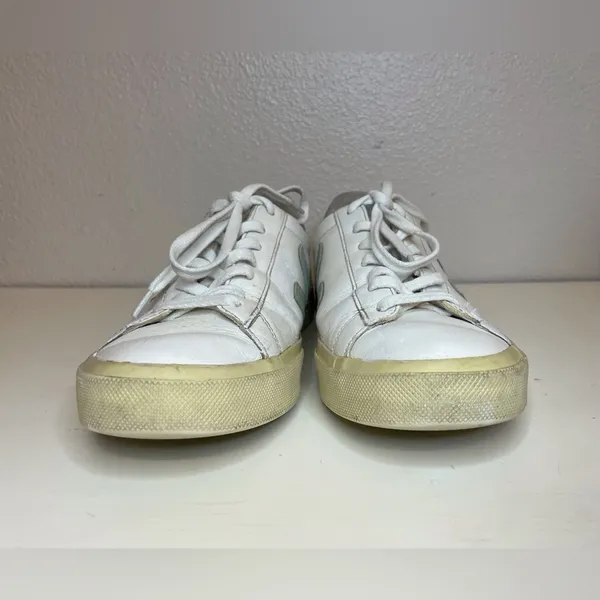 Veja Women’s‎ Esplar Leather White Clay Sneakers Size 10 - Image 7