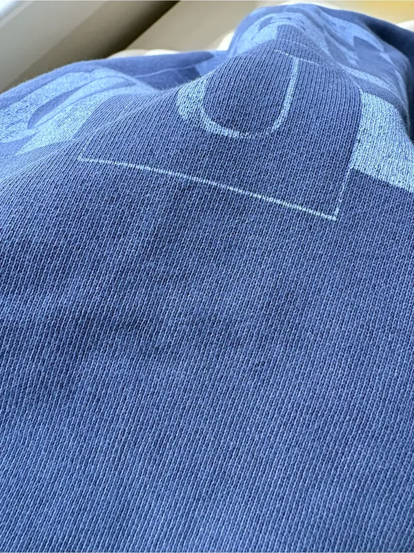 AERIE Checked Out Oversized Crew Neck Pullover Sweatshirt Size XS - Image 8