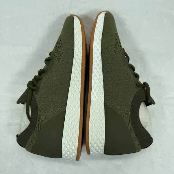 J/Slides Urban‎ Sport Knit Sneakers Olive Green Lightweight Shoes Size 7.5 - Image 8