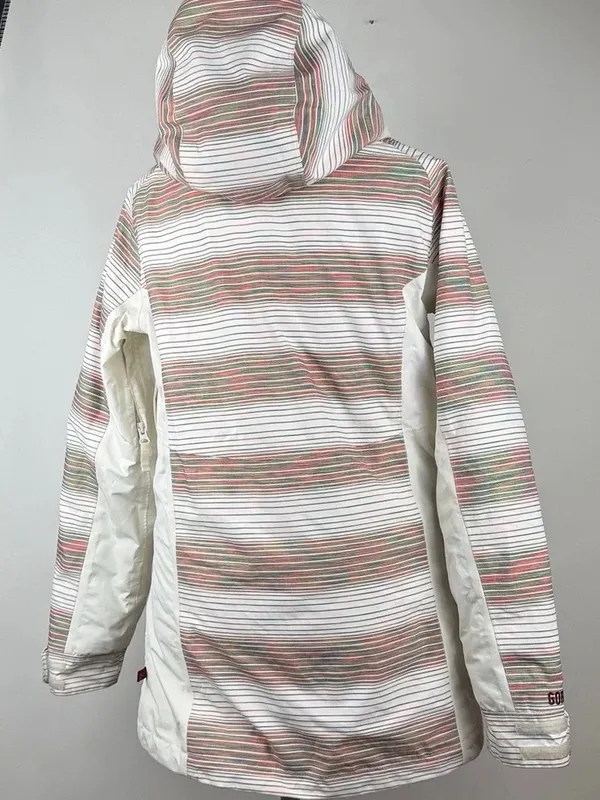 Burton Prism Gore-Tex Snowboard Ski Snow Jacket in Space Dye Stripe Size XS - Image 8