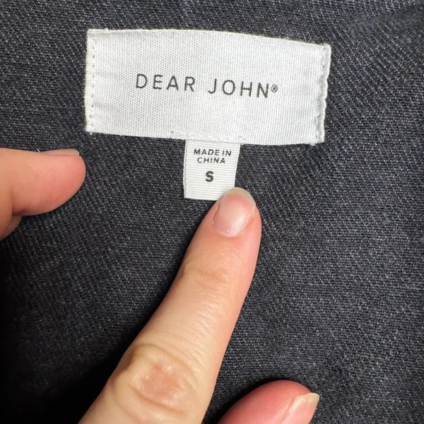 🖤✨Dear John Black Distressed Denim Jean Jacket Women’s Small✨🖤‎ - Image 4