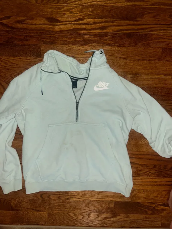 Mint green Nike quarter zip - Image 2