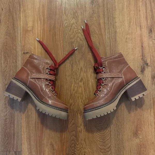 Free People Jasper Leather Hiker Boots - Image 5
