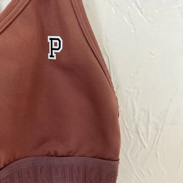PINK - Victoria's Secret brown bralette size S - Image 4