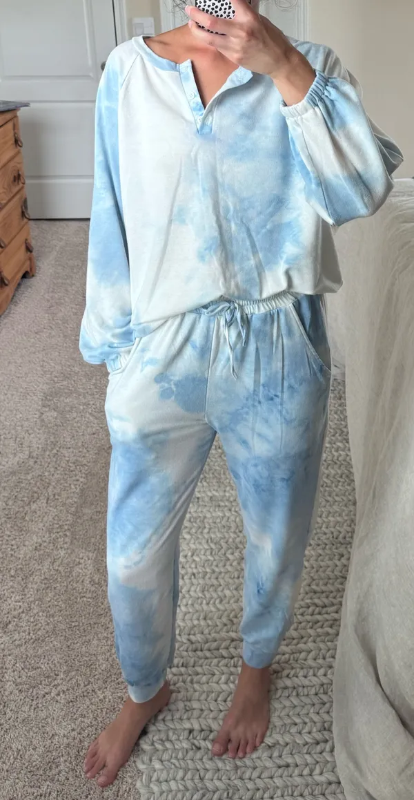 Pajama Set Blue - Image 2