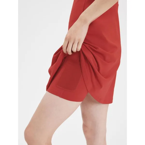 Girlfriend Collective Naomi Workout Tennis Dress Size XS Red Lava - Image 3