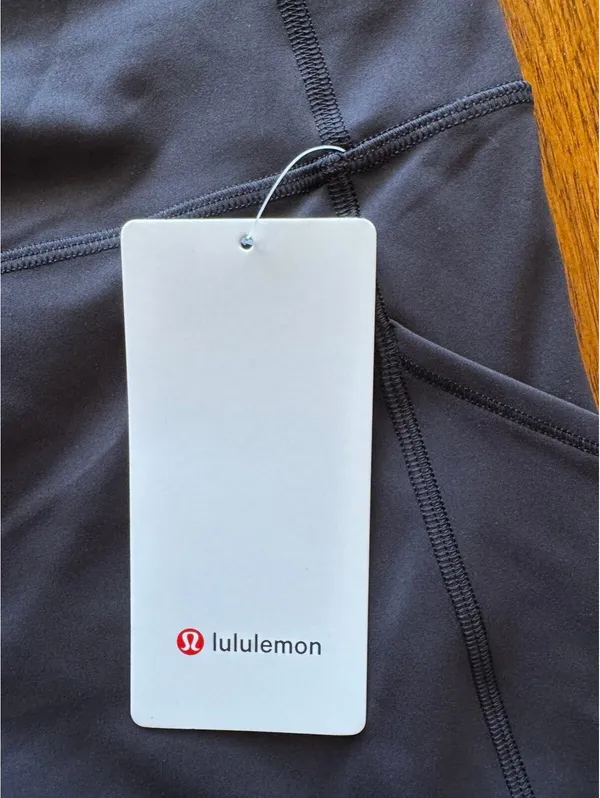 Lululemon Invigorate With Pockets High Rise 25” Black Size 10 NWT - Image 5