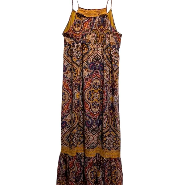 XXL Xhilaration Bohemian Paisley Maxi Dress - Image 2