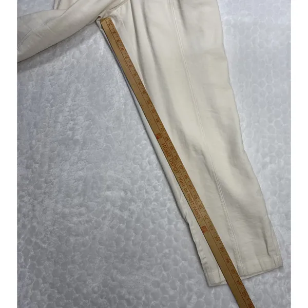 A New Day Pull-On Pants Cream Boho Coastal Resortwear Minimalist Vacation Size M - Image 7