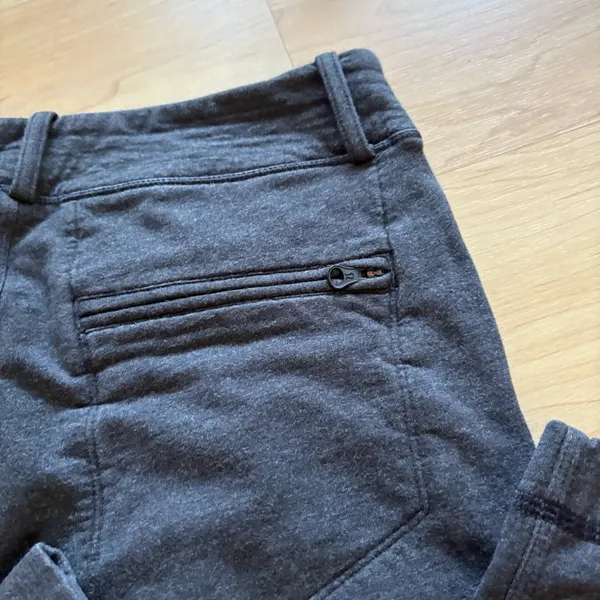 LULULEMON Stress Less Pant Heathered Marled Black‎ Pull On Pants Size 4 - Image 6
